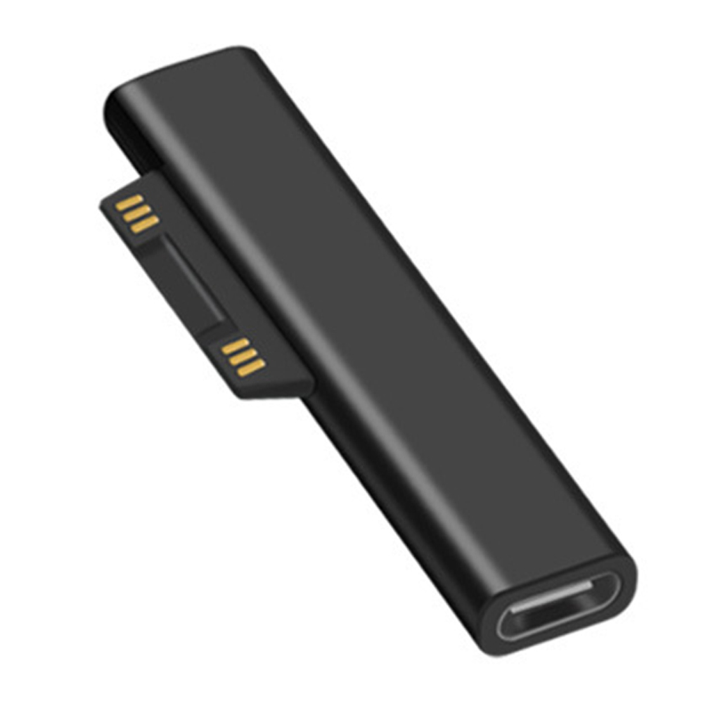 Type-c female connector for microsoft surface pro 3 4 5 6 go usb c adapter