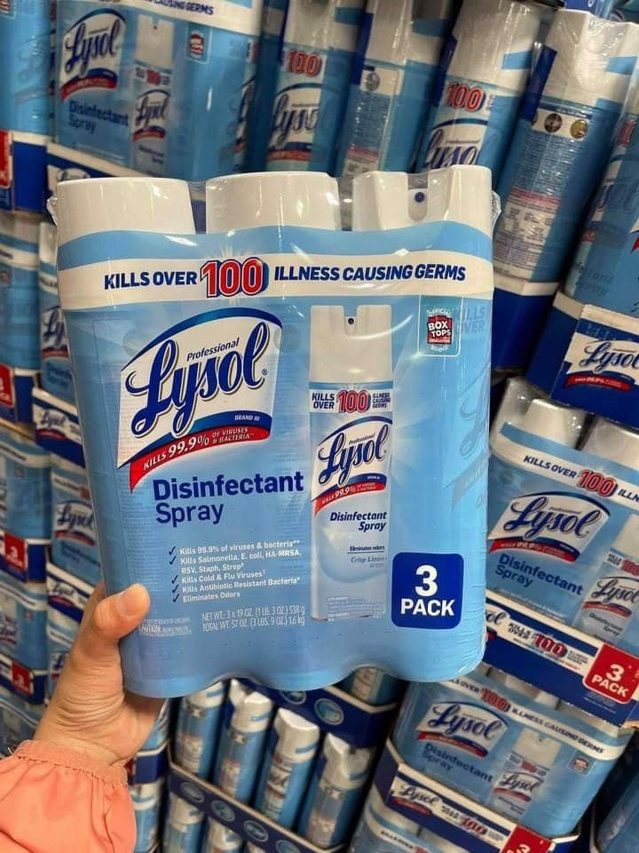 Xịt phòng diệt khuẩn Lysol chai 538g