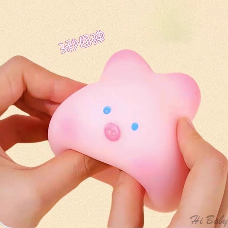 Zhao lusi cùng phong cách không thể che giấu đồ chơi xả Stress đồ chơi bóp thỏ giải nén hoa anh đào