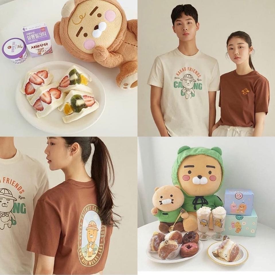 [TRẢ ORDER-KHÔNG SẴN] ÁO THUN TOPTEN X KAKAO FRIENDS