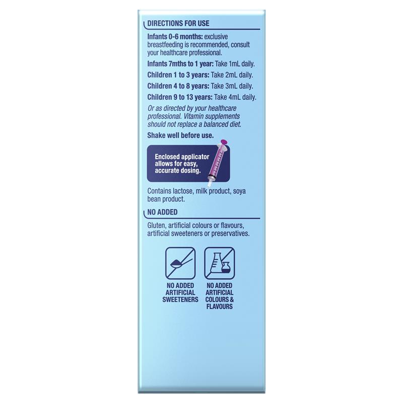 ostelin kid milk calcium vitamin D3 liquid 90ml