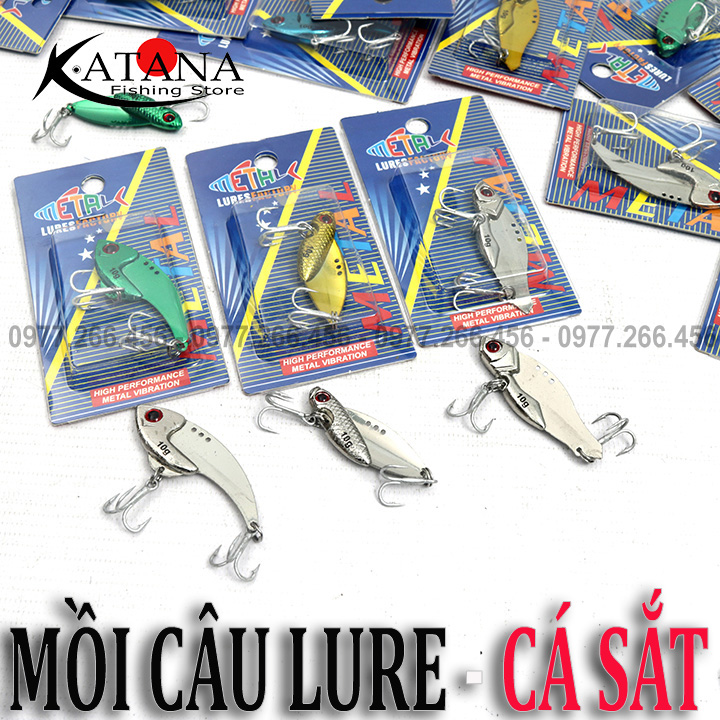 [HCM]Mồi Câu - Cá Sắt Orochi - Lưỡi BKK - Câu Lure - Mồi Giả 8g 10g