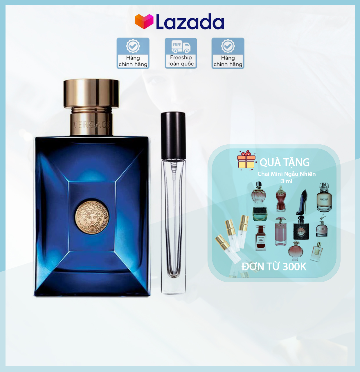 [chai chiết] Nước Hoa Nam Ⓥervace Pour Homme Dylan Blue