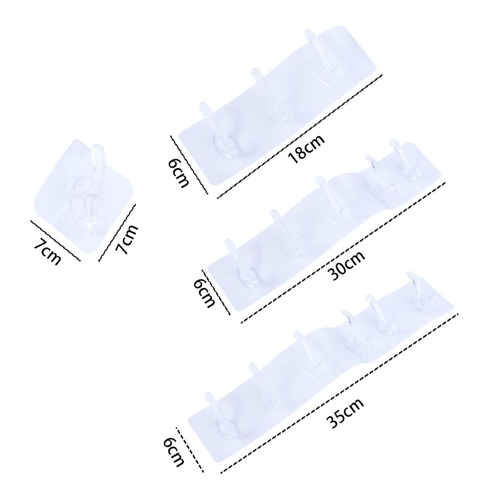 /3/5/6%20Row%20Practical%20Autohesion%20for%20Bathroom,Kitchen%20Traceless%20Key%20Holder%20Wall%20Hooks%20Clothes%20Hanger%20Storage%20Rack%20-%20Image%204