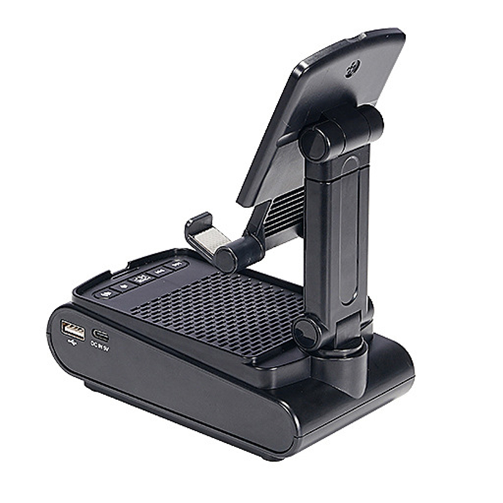 Anxinshui Mobile Phone Holder with Bluetooth-compatible Speaker Multi-purpose Phone Stand Wireless Bluetooth Speaker Mobile Phone Holder Stand