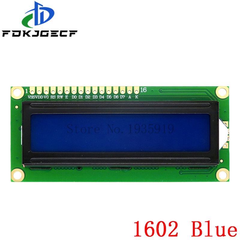 Lcd1602 5v 1602 module blue/green screen 16x2 character lcd display module iic/i2c adapter for arduino uno r3 mega2560 integrated circuit