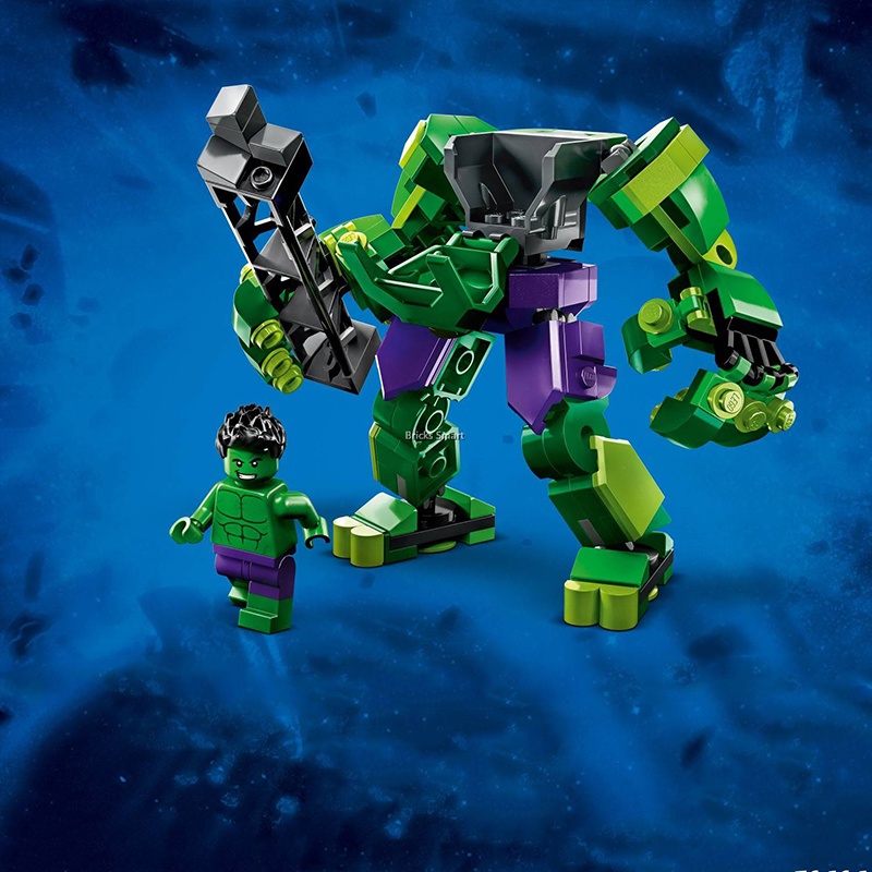 利Mô Hình Lắp Ráp Lego 76241 Avengers Marvel Hulk