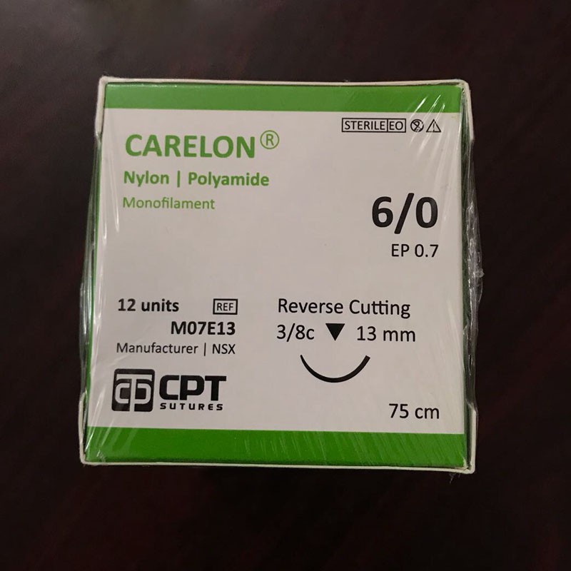 Chỉ phẫu thuật Nylon CPT (1/0, 2/0, 3/0, 4/0, 5/0, 6/0, 7/0, 8/0)
