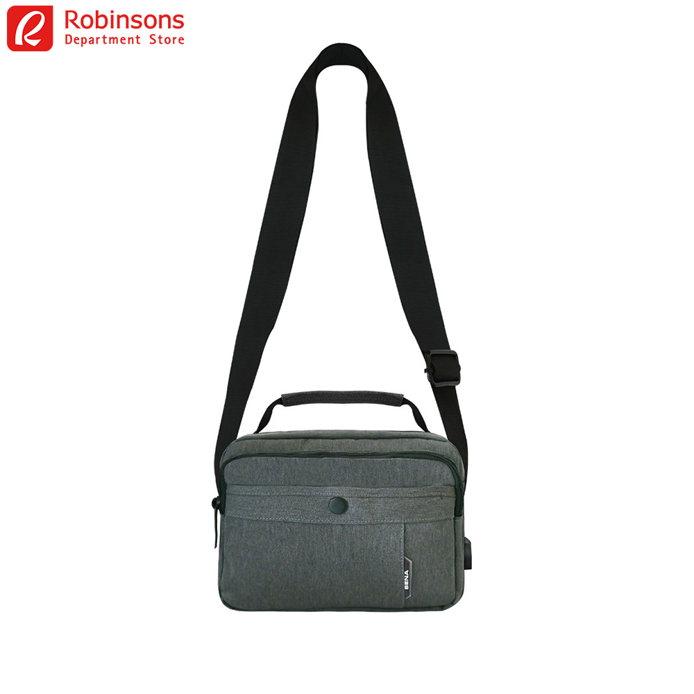 Sena Mens Bag (Gray) Lazada PH