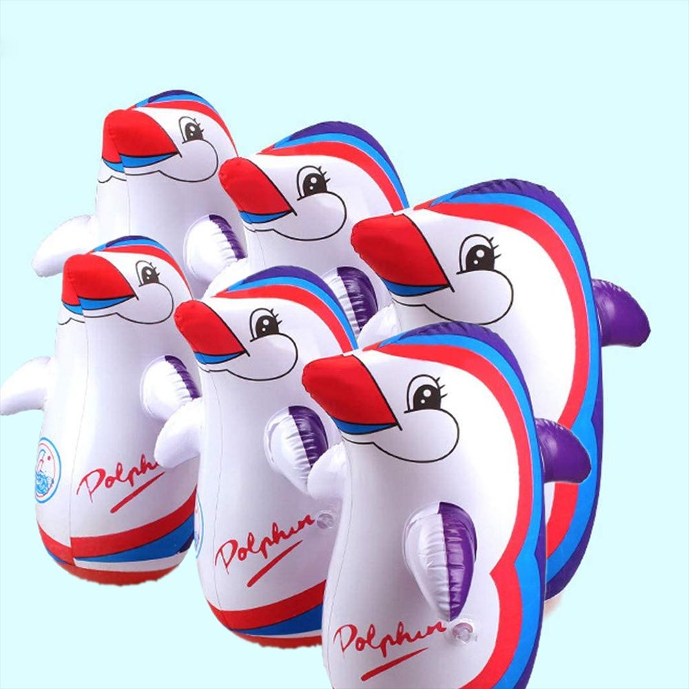 GFHGVF Đứa bé quyền anh Giáo dục Bọn trẻ chim cánh cụt Bơm hơi Đồ chơi con lật đật