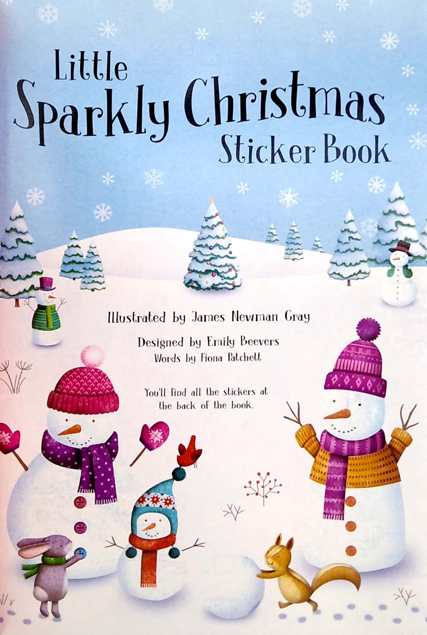 Sách Ngoại Văn - Fahasa - Sparkly Christmas Sticker Book