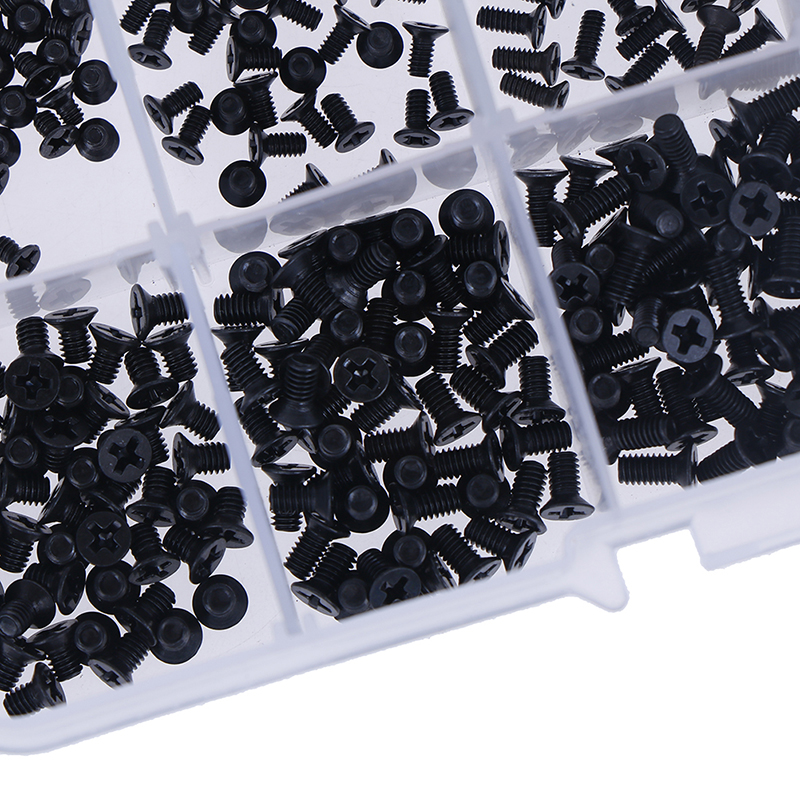 [Dream edges] 500pcs laptop computer screws set universal screw m2 m2.3 m3