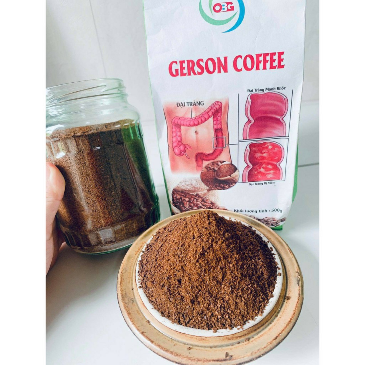 CAFE thải độc đại tràng dạng gói. hữu cơ