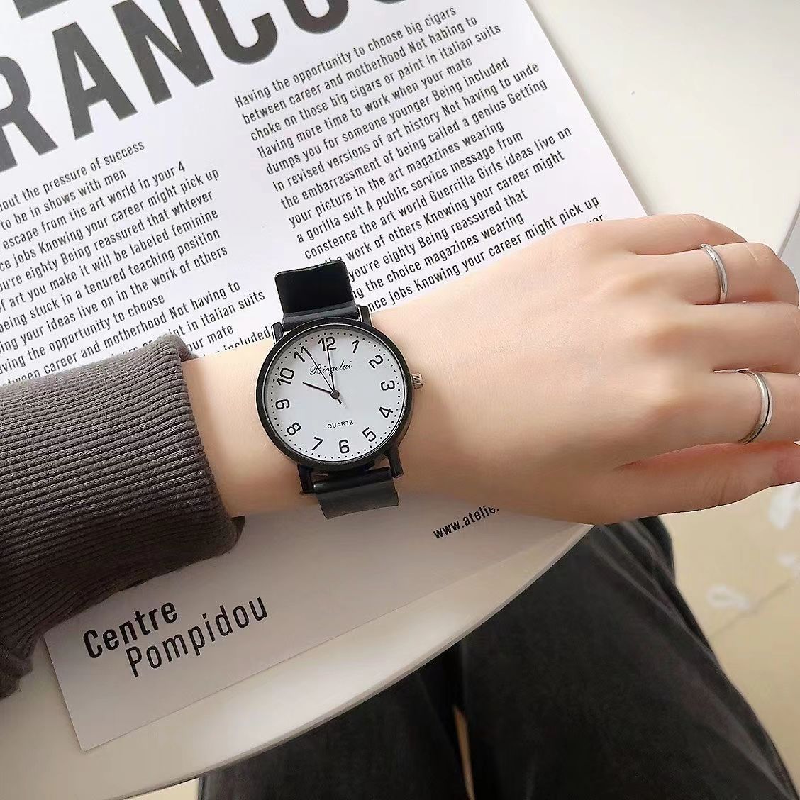 【New arrival】Student Exam-Specific Minimalist Luxury石英腕表 - Designed for ...