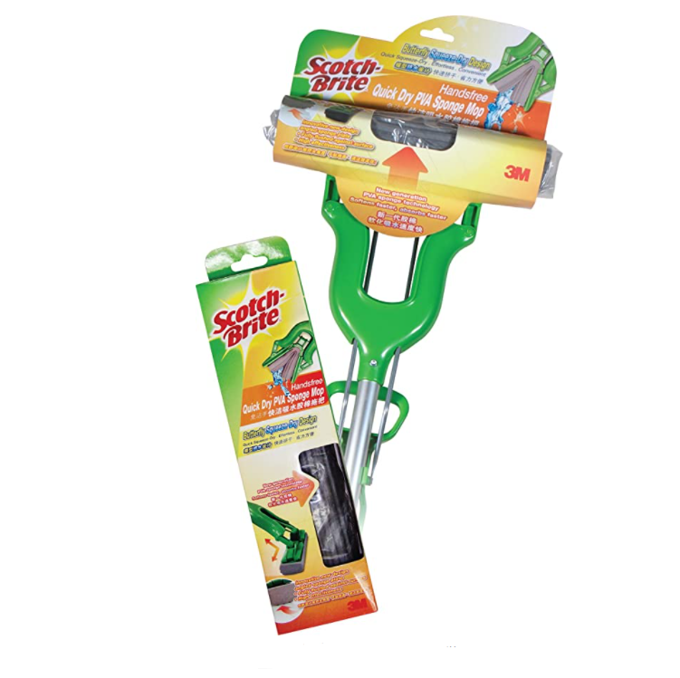 3M™ ScotchBrite™ PVA Sponge Mop W3, Green Lazada Singapore
