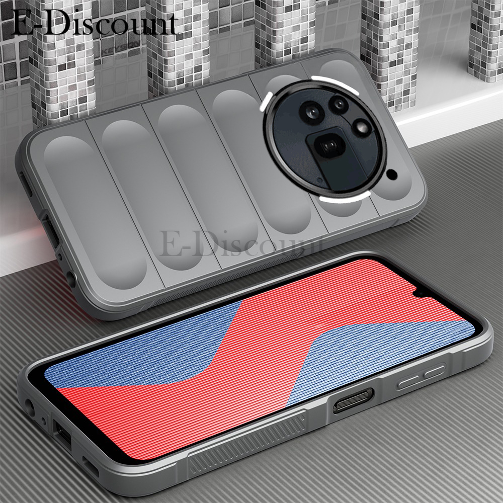 New Phone case NothingPhone 3A Pro Back cover Soft Anti Slip Wavy Silicone Vintage For Nothing Phone 3A Pro Case.