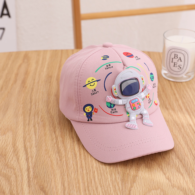 %E3%80%90Dream%20Sailing%20Store%20%E3%80%91Spring%20Summer%20Cotton%20Cartoon%20Astronauts%20Casquette%20Baseball%20Cap%20Adjustable%20Snapback%20Hats%20for%20Children%20Boy%20and%20Girl%2005%20-%20Image%202