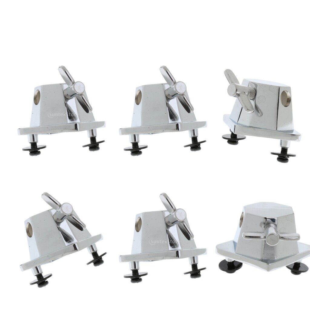 6X Floor Tom Drum Leg Bracket Durable Practical Drum Parts Essories