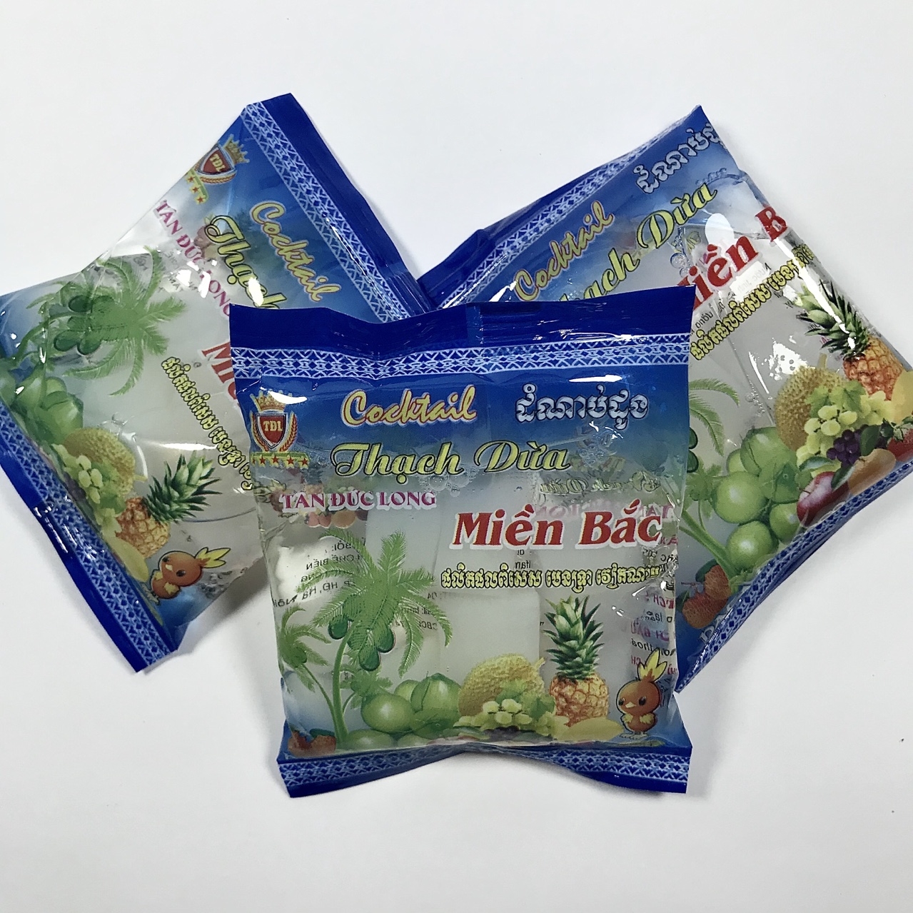 Thạch dừa Cát tường miền Bắc 1 bịch 20 gói