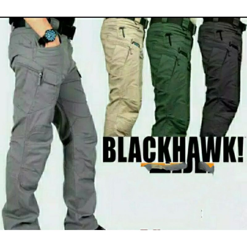 celana panjangpendek tactical blackhawk putih fpi