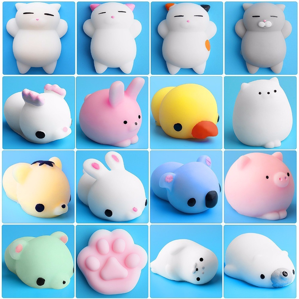 Hot demand】【Hot demand】Squishy Mini Cute Animal Toys Antistress