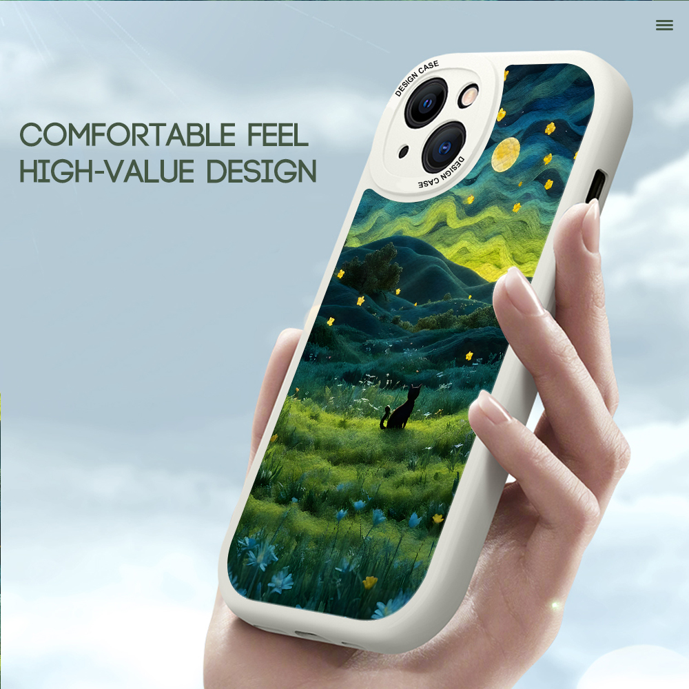 UCUC for Samsung S20 Plus Back Cover Quiet Grassland Soft PU Leather Phone Cases. 