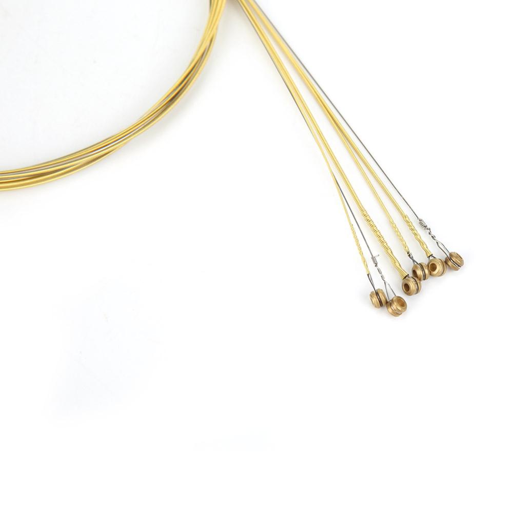 6 cái/bộ đồng chống gỉ Dây Guitar dân gian cho bộ phận Đàn ghi ta âm thanh