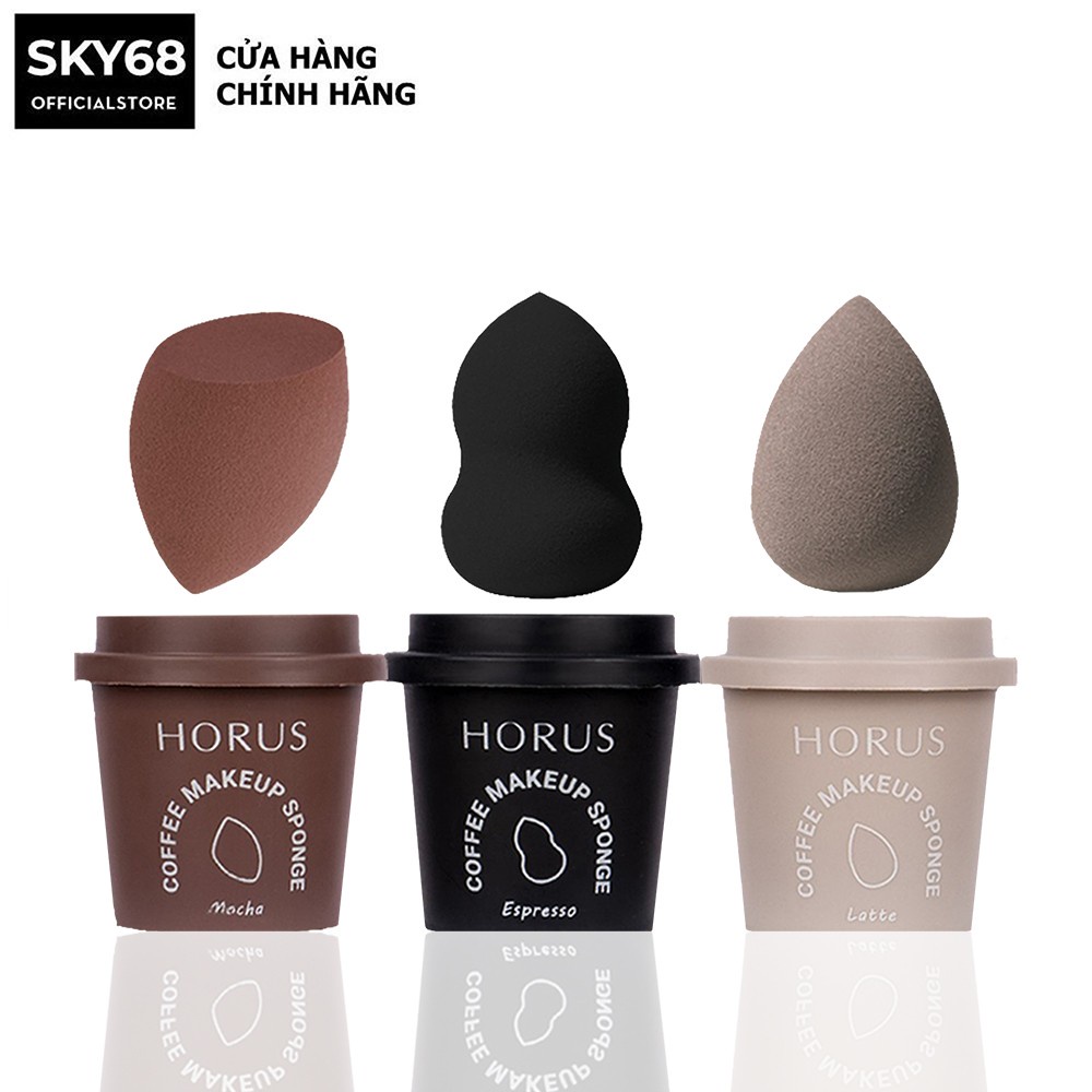 Mút trang điểm Horus Coffee Make Up Sponge