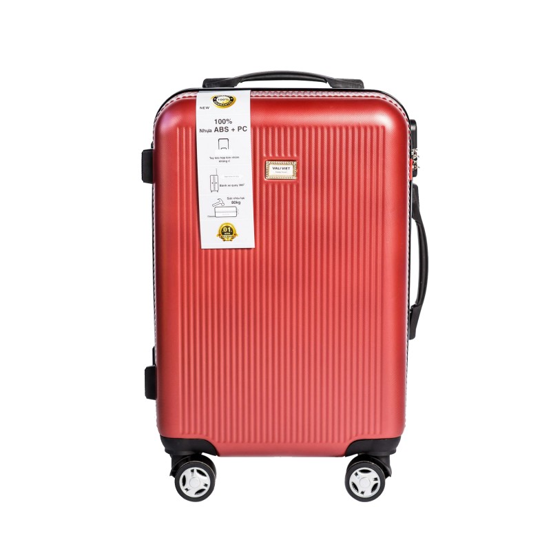 Vali kéo du lịch size 24 inches  (Màu Đỏ )