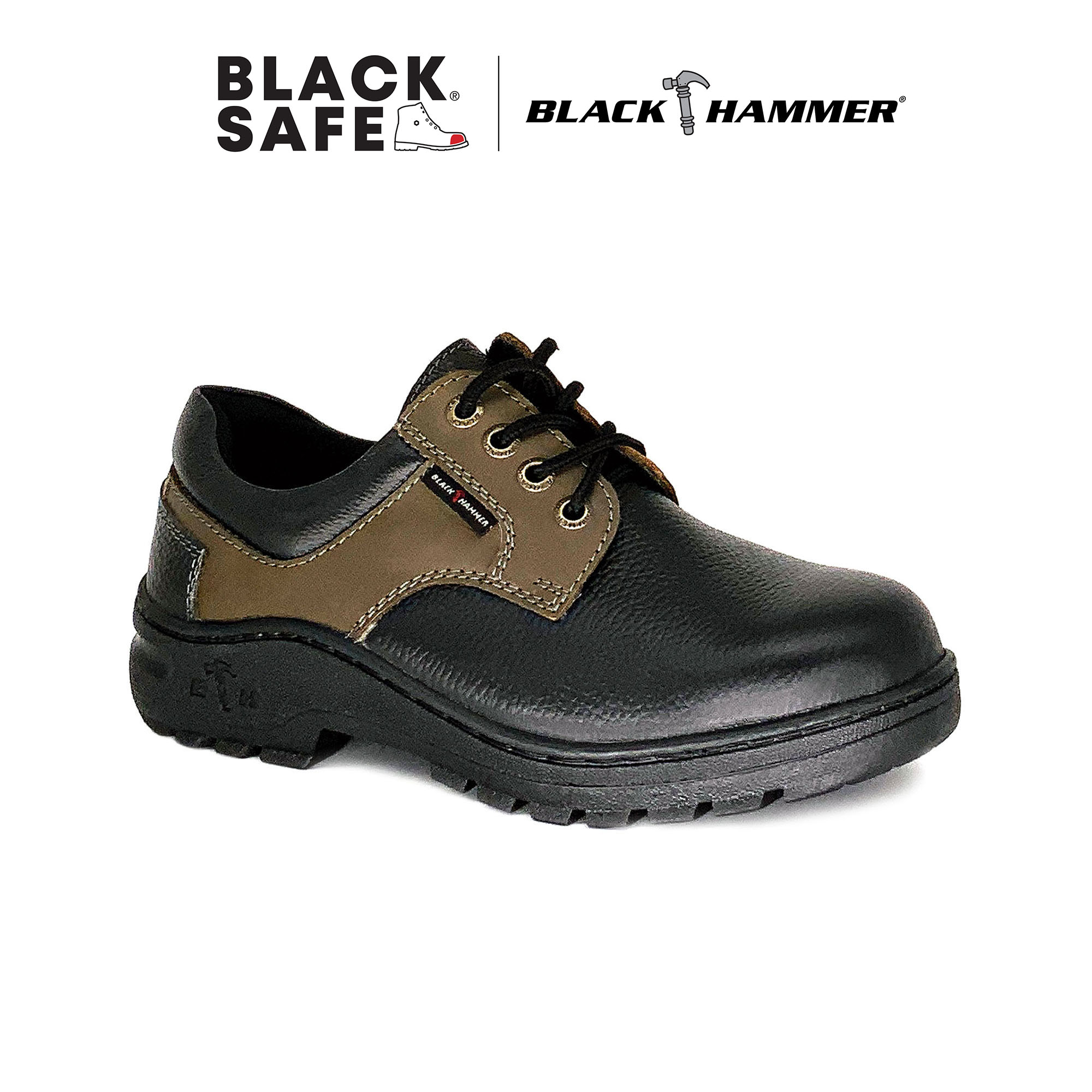 Black Hammer Men 2000 Series Low Cut with Shoelace Safety Shoes BH2890 |  Lazada