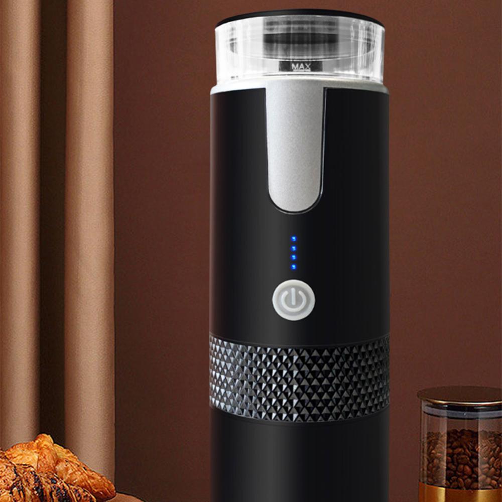 170ML Capsule Coffee Machine Wireless Mini Coffee Brewer Compatible with Capsule & Ground Coffee for Home Kitchen Office