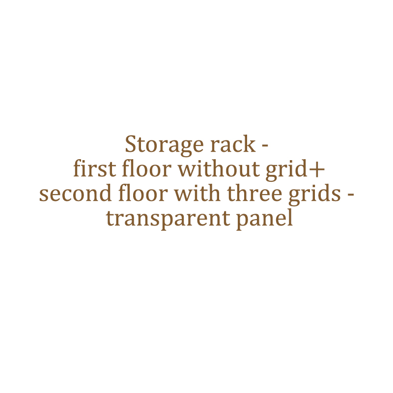 Coffee storage box, tea capsules, tea bags, office acrylic light luxury wall hanging storage box, storage shelf