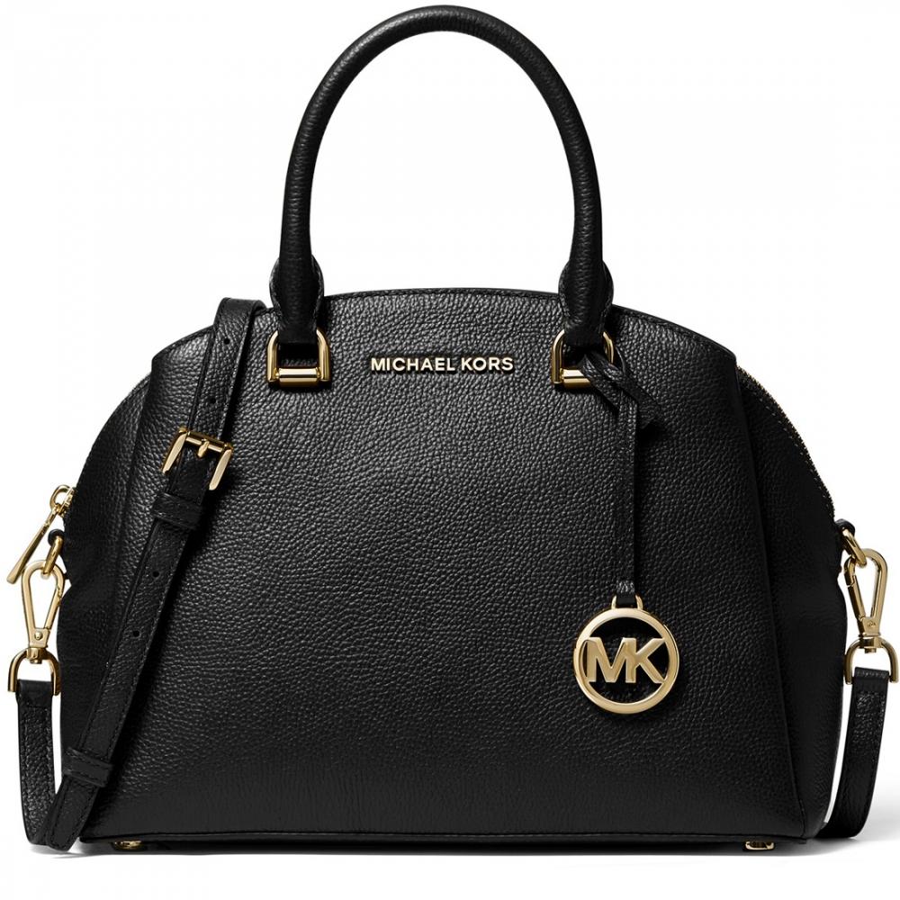 Michael kors maxine small pebbled leather satchel Clearance