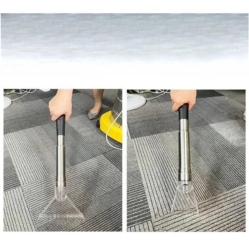 2PCS 38mm Suction Nozzles Rotating Transparent Brush Head Carpet Cleaner Dryer Vacuum Cleaner Accessories.