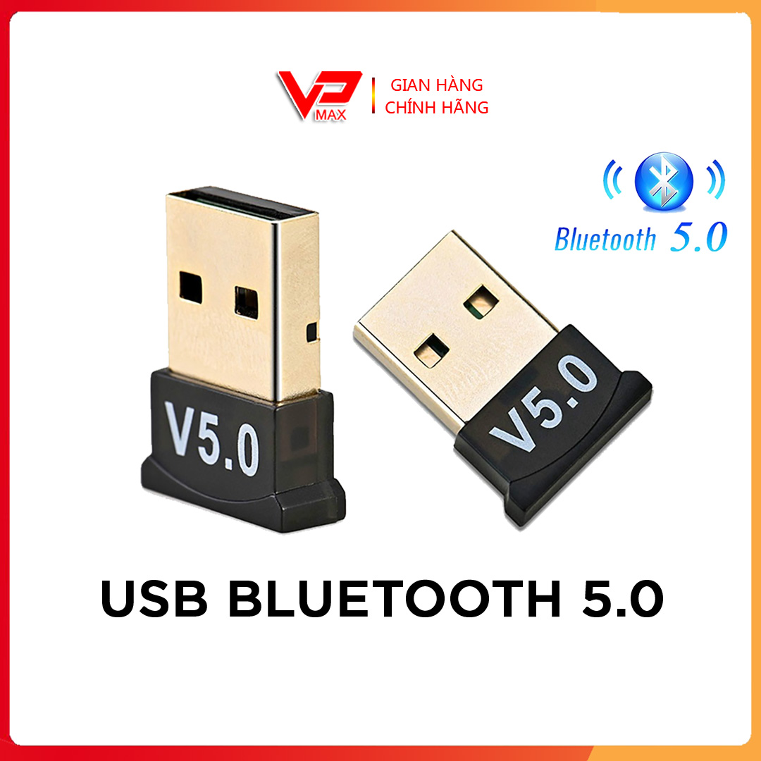 USB Bluetooth 5.0 Kingmaster Dùng cho Laptop PC thu phát sóng bluetooth cho loa âm ly