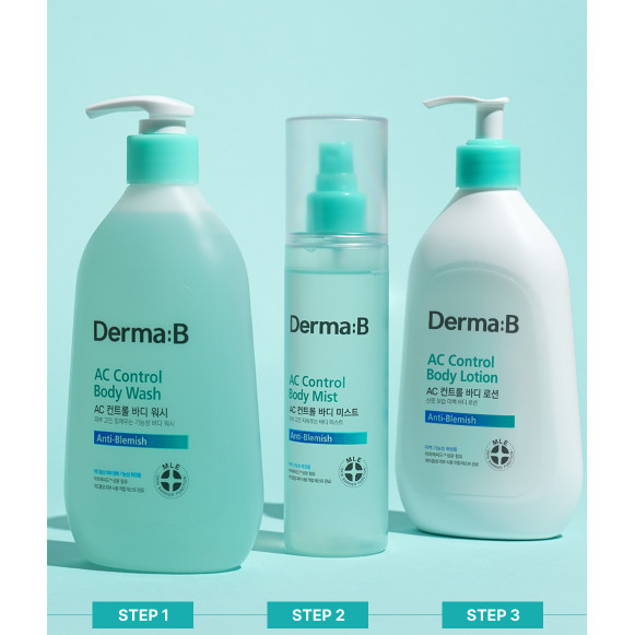 Dermab พร้อมส่ง ถูกที่สุด ของแท้ DermaB AC CONTROL LINE ครีมอาบน้ำลดสิว ลดผด ...