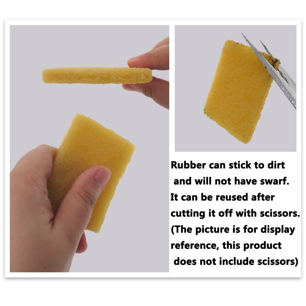 Reusable Eraser Sandpaper Eraser Clean Tools Glue Eraser Residual Eraser