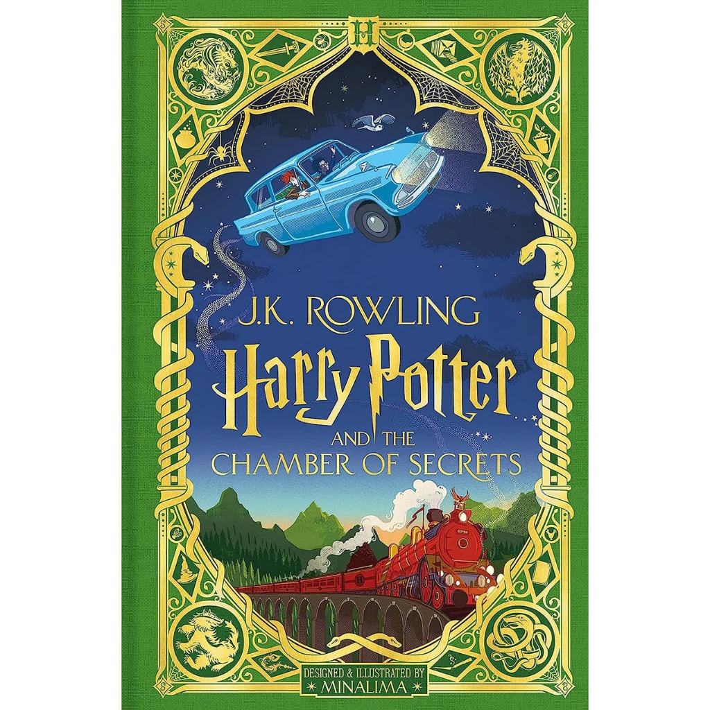 HARRY POTTER AND THE CHAMBER OF SECRET phiên bản Minalima Harry Potter và