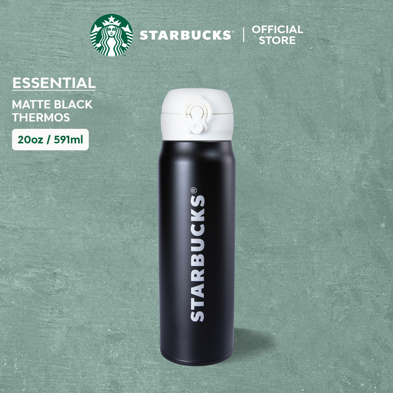 Starbucks matte black hot sale thermos