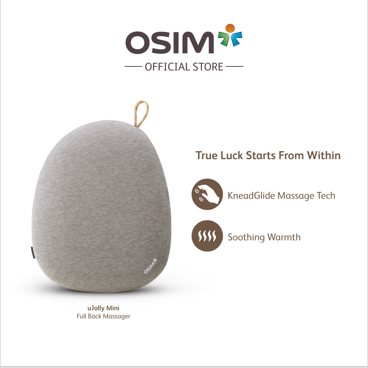 Neck U Jolly OSIM UJolly Mini Full Back Massager (OSIM Lucky Stone