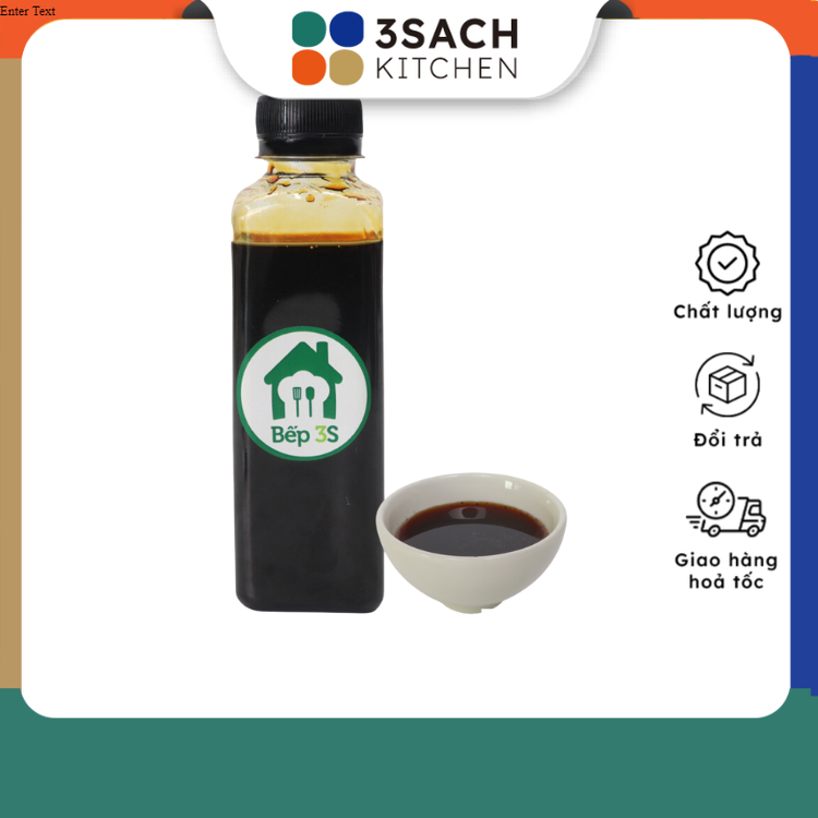 Sốt kho 3Sach Kitchen - chai 300ml