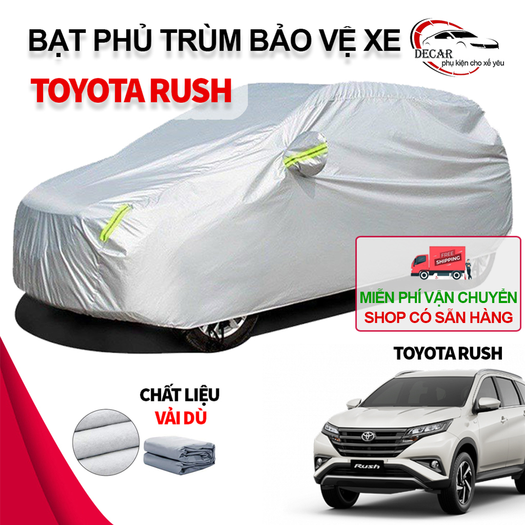 [Toyota Rush] tarpaulin coating cars 3 layer smart, material of umbrella cloth Oxford high-grade, hooded protective car Toyota Rush cover sun, rain, silver coating hooded cover sun protection, anti-barreled, rain cover for vehicle Oto car