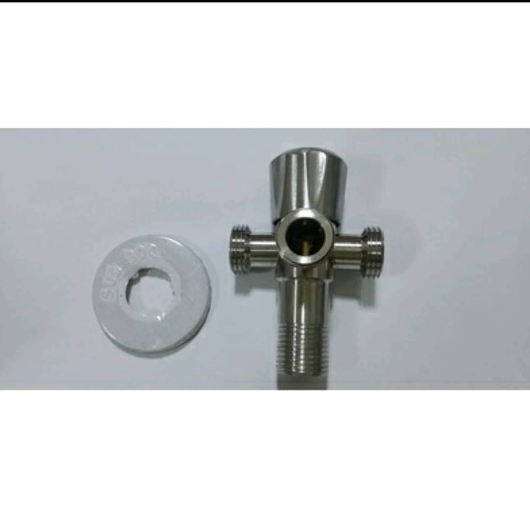 SUS304 Stainless Steel Angle Valve Toilet 2 3 4 Way Diverter Splitter ...