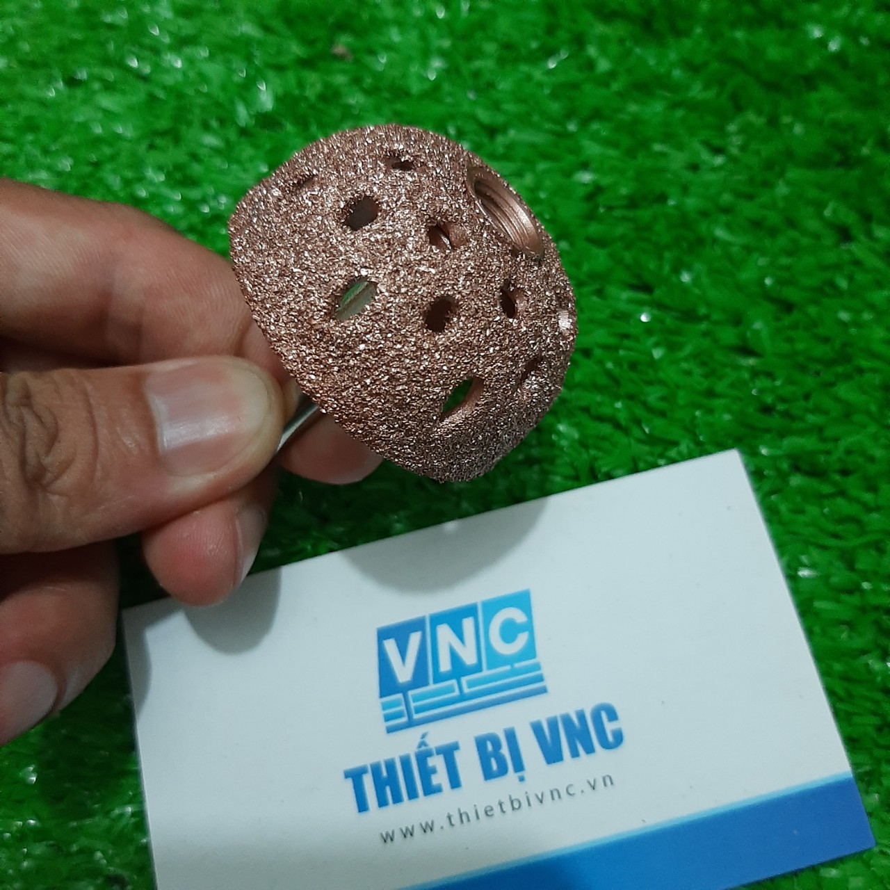 Đá mài phá mài vá săm lốp ô tô, đầu nấm 38mm, cốt tròn gắn máy 6mm