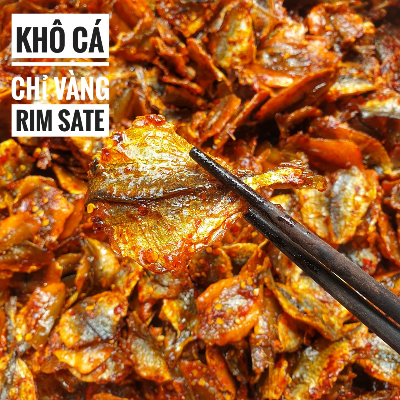 Dry fish floss Gold sauce sate can 300gram