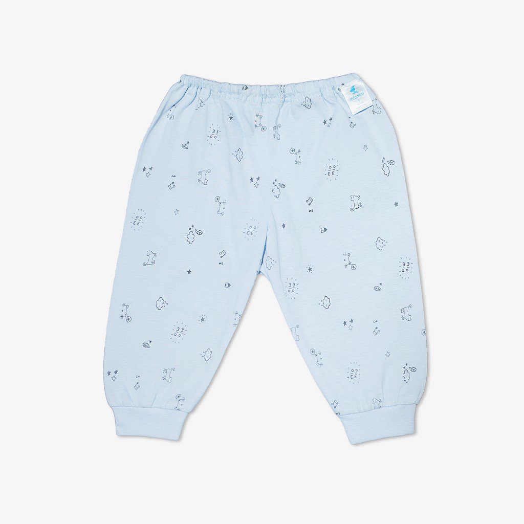 [ MIO mỏng] Quần dài bo gấu MIOMIO (0m-24m) phom rộng
