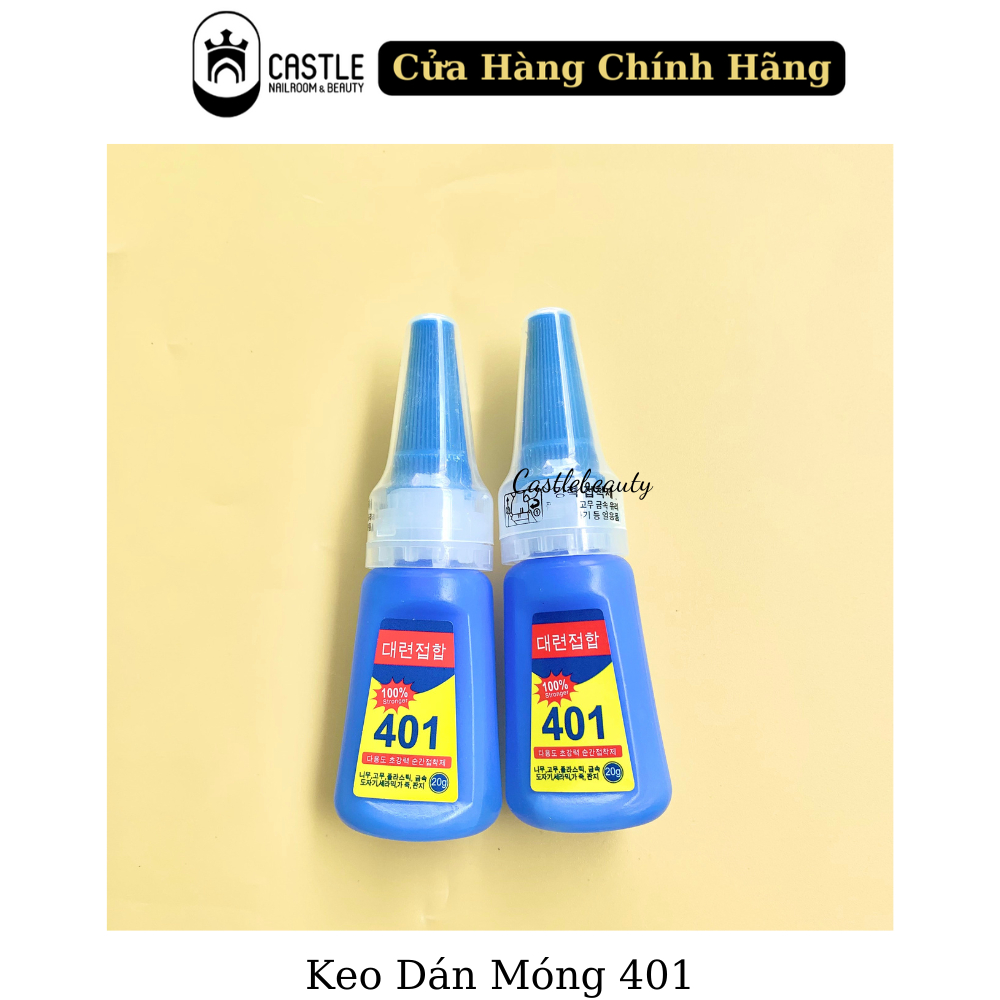 Keo dán móng, keo đính đá 401