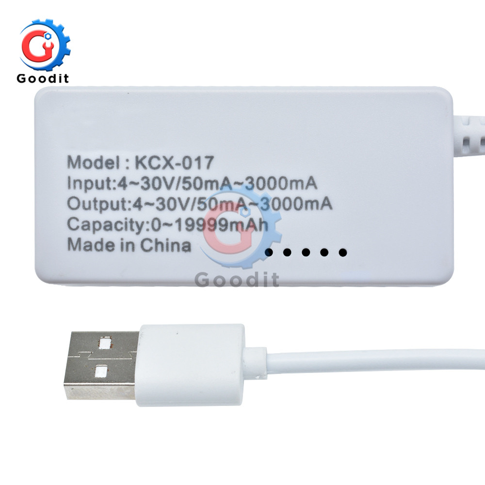 Kcx-017%20White%20Tail%20Ammeter%20Lcd%20Display%20Mini%20Usb%20Voltage%20Current%20Tester%20Meter%204-30v%20Mobile%20Power%20Tester%20-%20Image%203