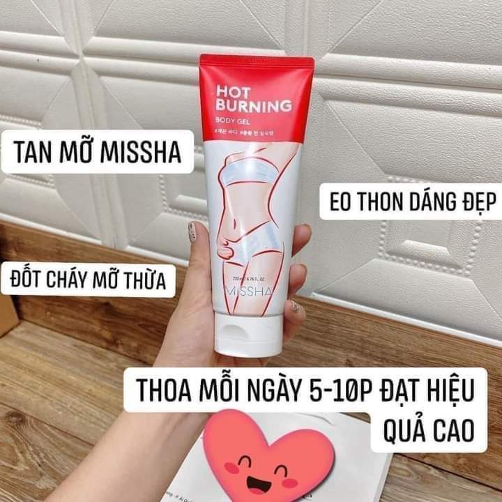 KEM TAN MỠ BỤNG MISSHA HOT