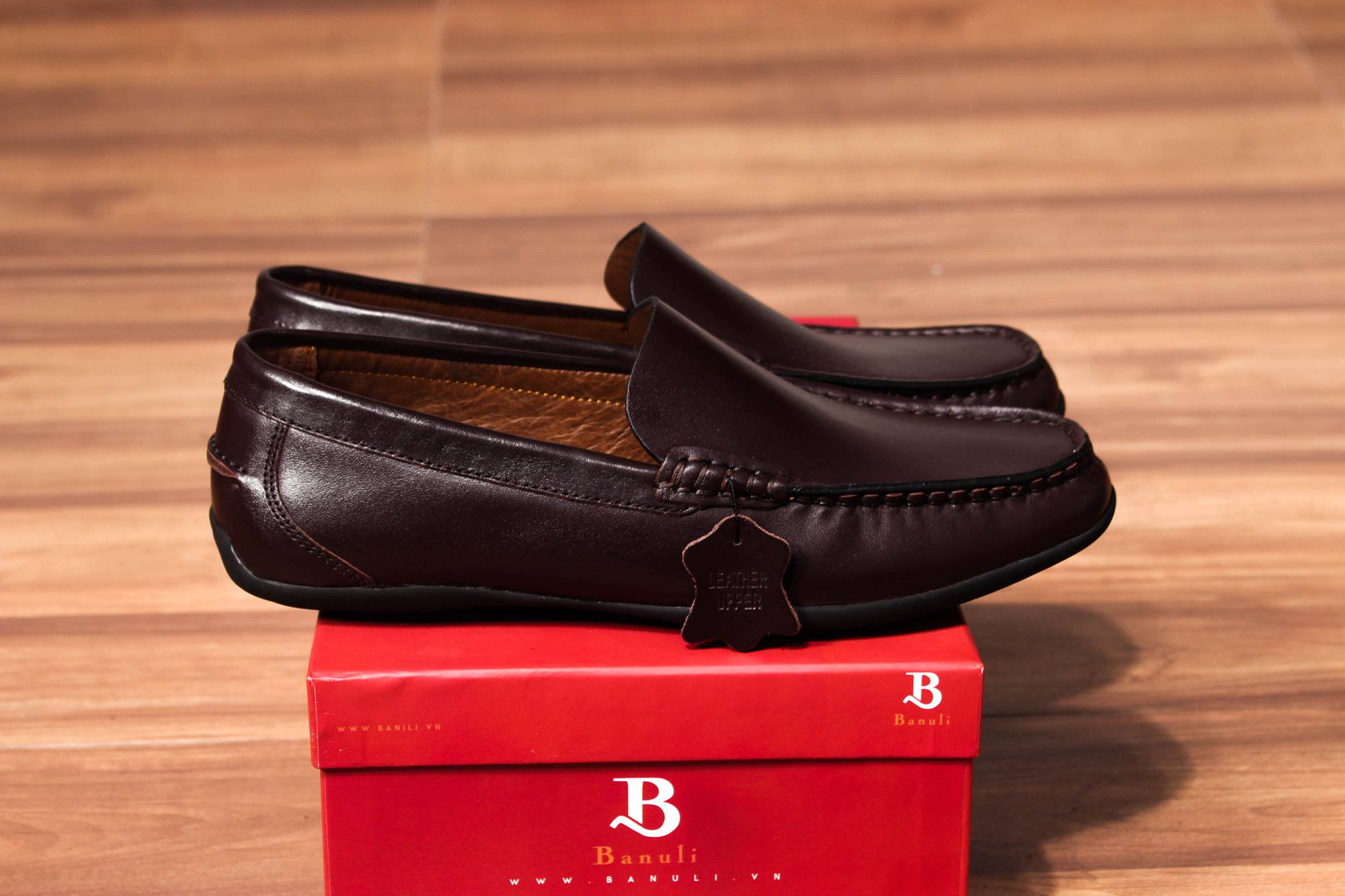 Giày Lười Banuli Nam Da C3ML1T0 - Kiểu Slip-Ons